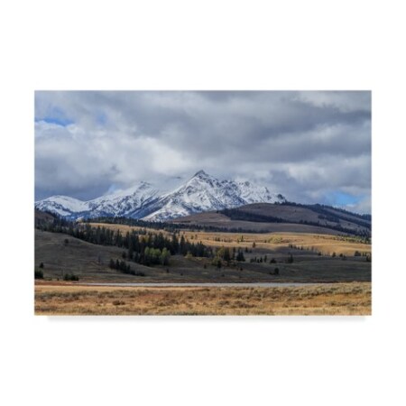 Galloimages Online 'Swan Lake And Electric Peak' Canvas Art,12x19